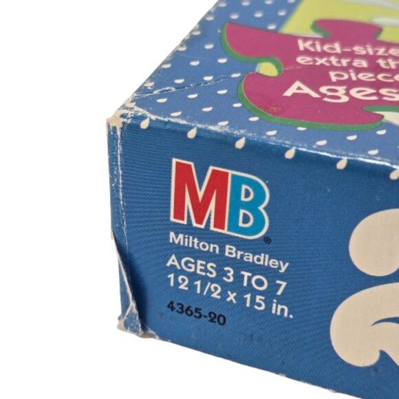 Vintage 1996 Milton Bradley Puzzles Barney & Friends Purple Dinosaur Baby Bop BJ - Picture 6 of 16